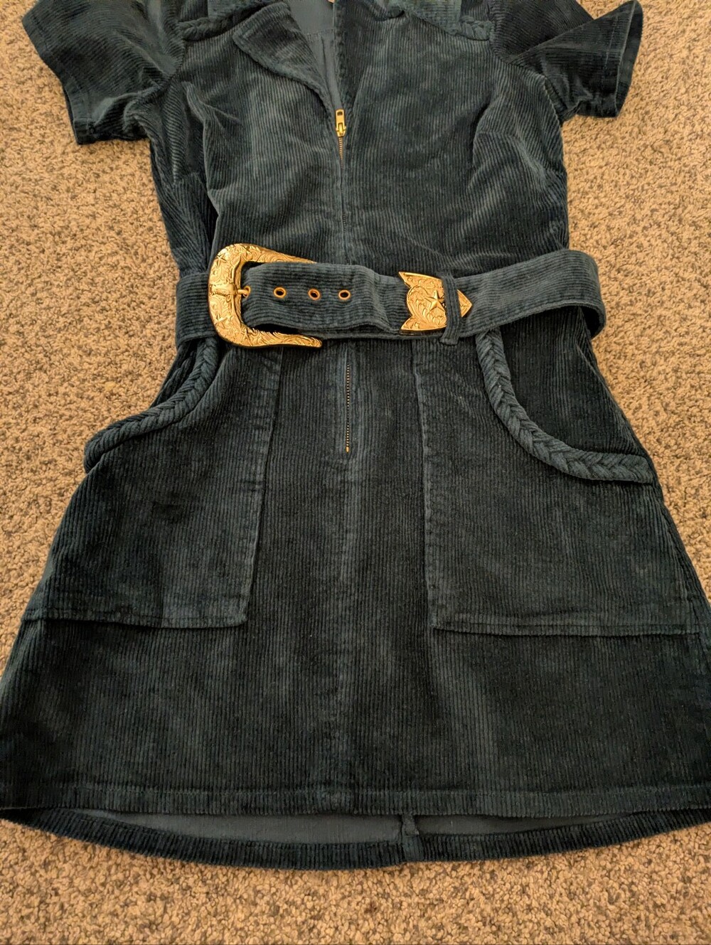 Show Me Your Mumu Outlaw Jade Corduroy Dress - Picture 5 of 9